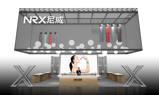 尼威電子煙展館展示設計效果圖